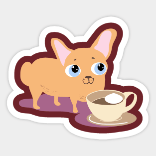 Coffee time Sticker